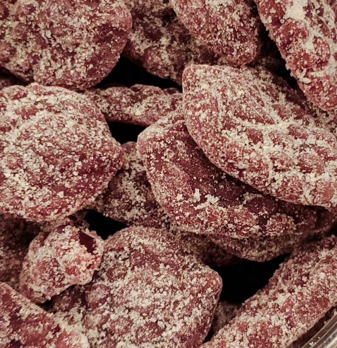 #271 jujubes grappe raisin surette 2.19/100g bonbonniere