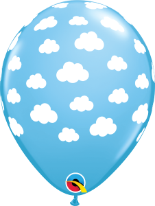 ballon latex nuage