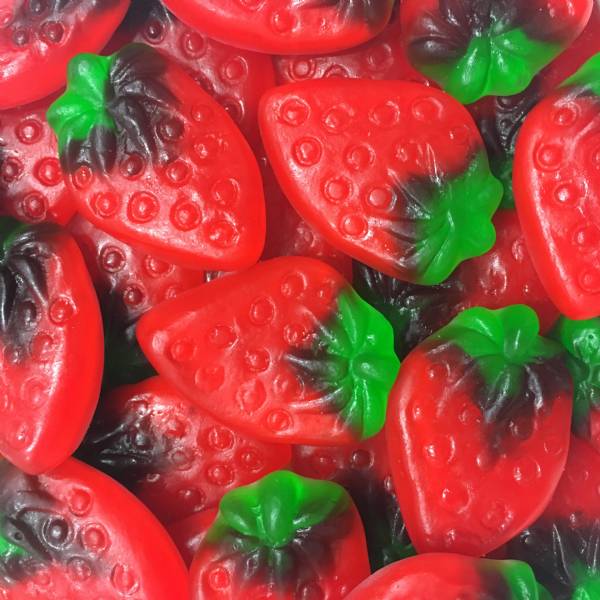 # 115 jujubes fraise cremeuse 2.19/100g bonbonniere