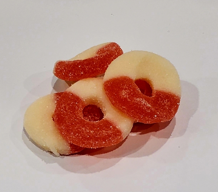 # 232 jujubes anneau melon d'eau 2.19/100g bonbonniere