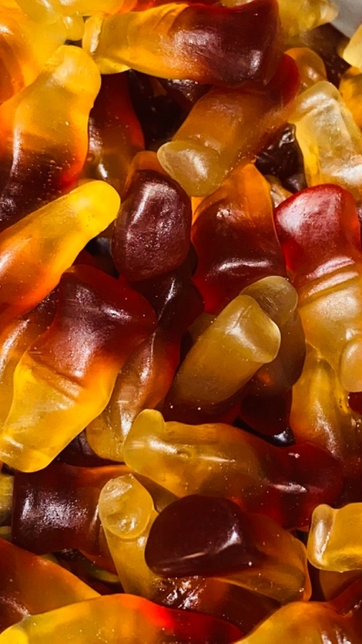 #247 jujube bouteille de coke 2.19/100g bonbonniere