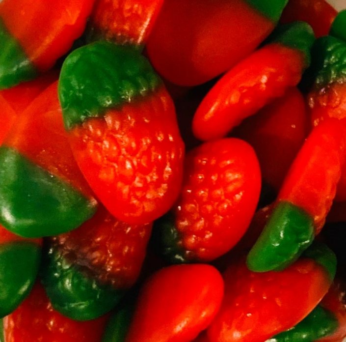 # 116 jujubes fraise sylvestre 2.19/100g bonbonniere