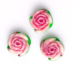 fleur farcie rose