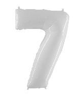 chiffre 7 blanc 34po