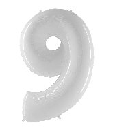 chiffre 9 blanc 34po
