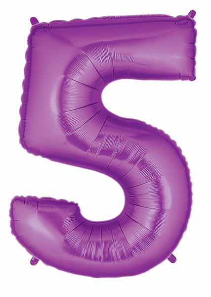 chiffre 5 purple 40po