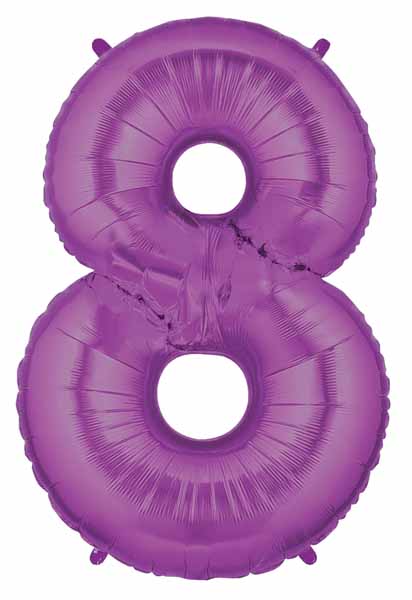 chiffre 8 purple 40po